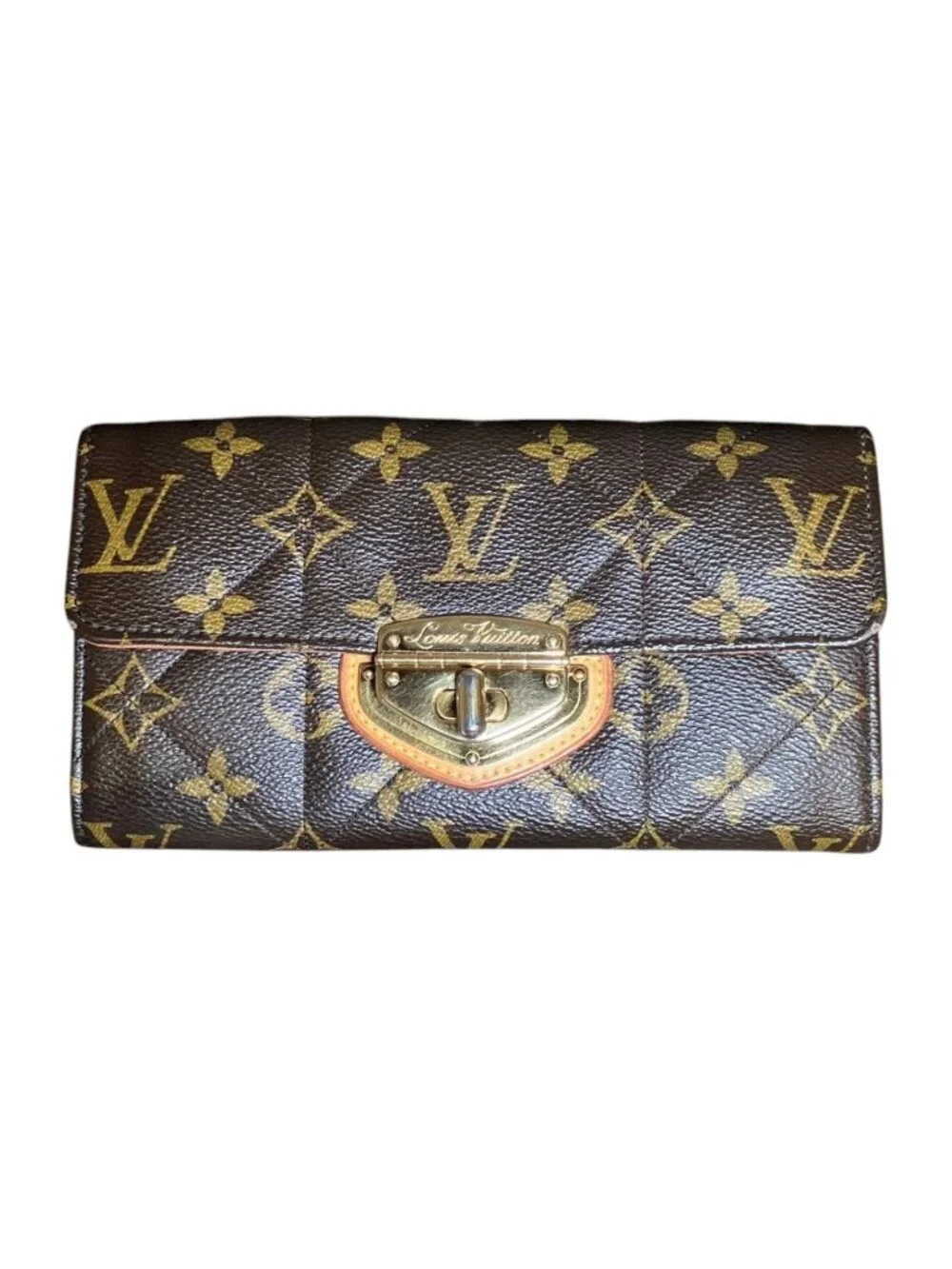 Louis Vuitton Portefeuille Sarah Monogram Wallet Canvas